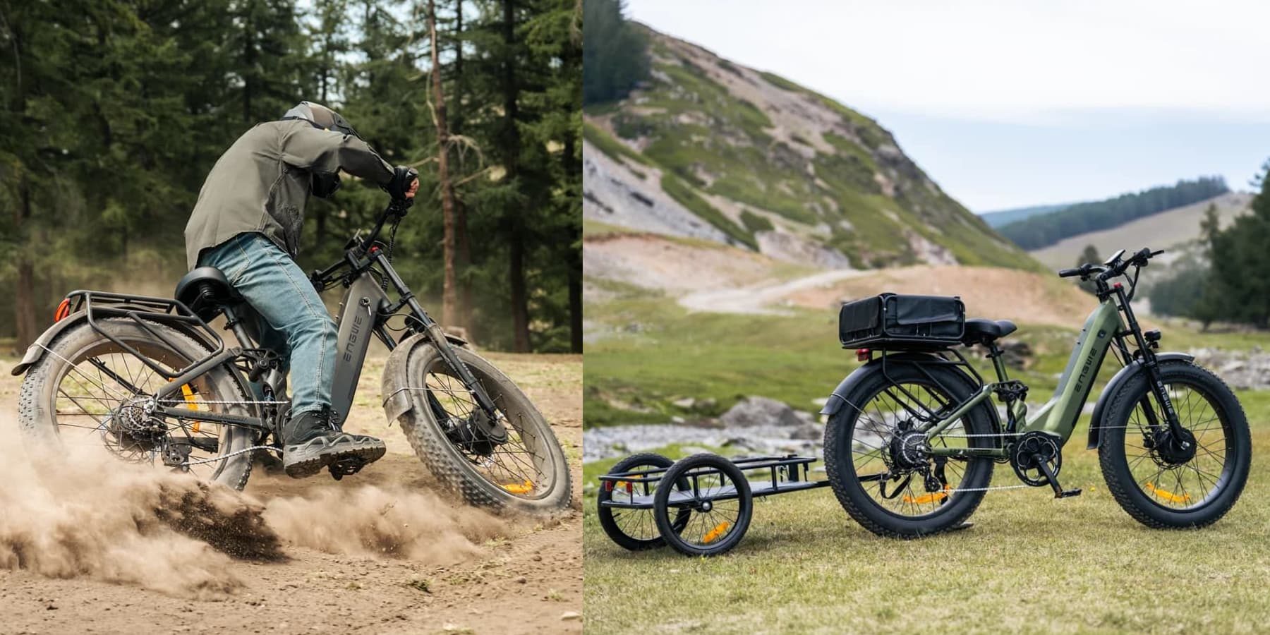 ENGWE E26 3.0双电机全避震电助力车登场，野性配置直指越野场景