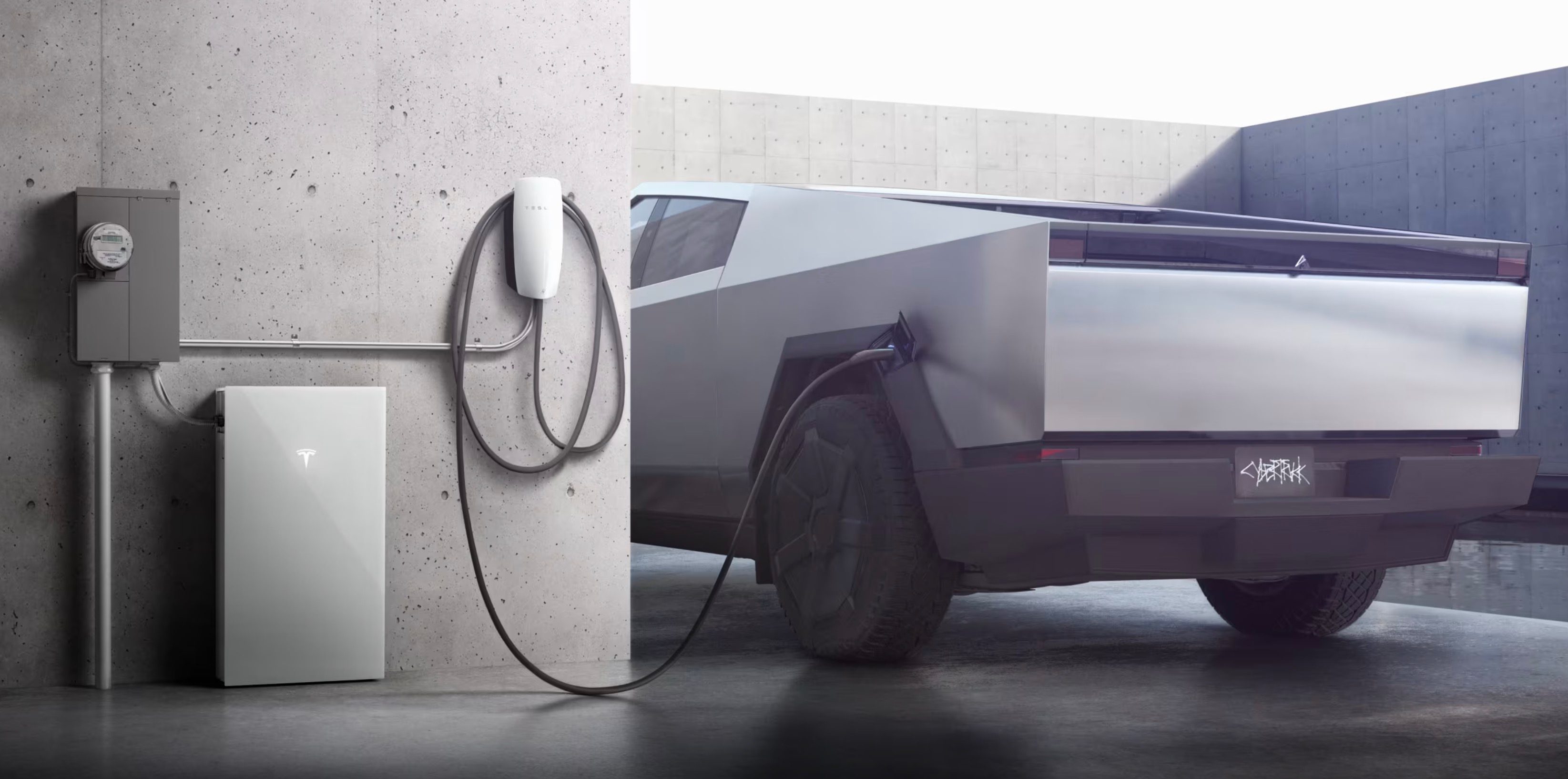 Cybertruck Powershare补齐短板 可配合Powerwall 3为家庭断电续航