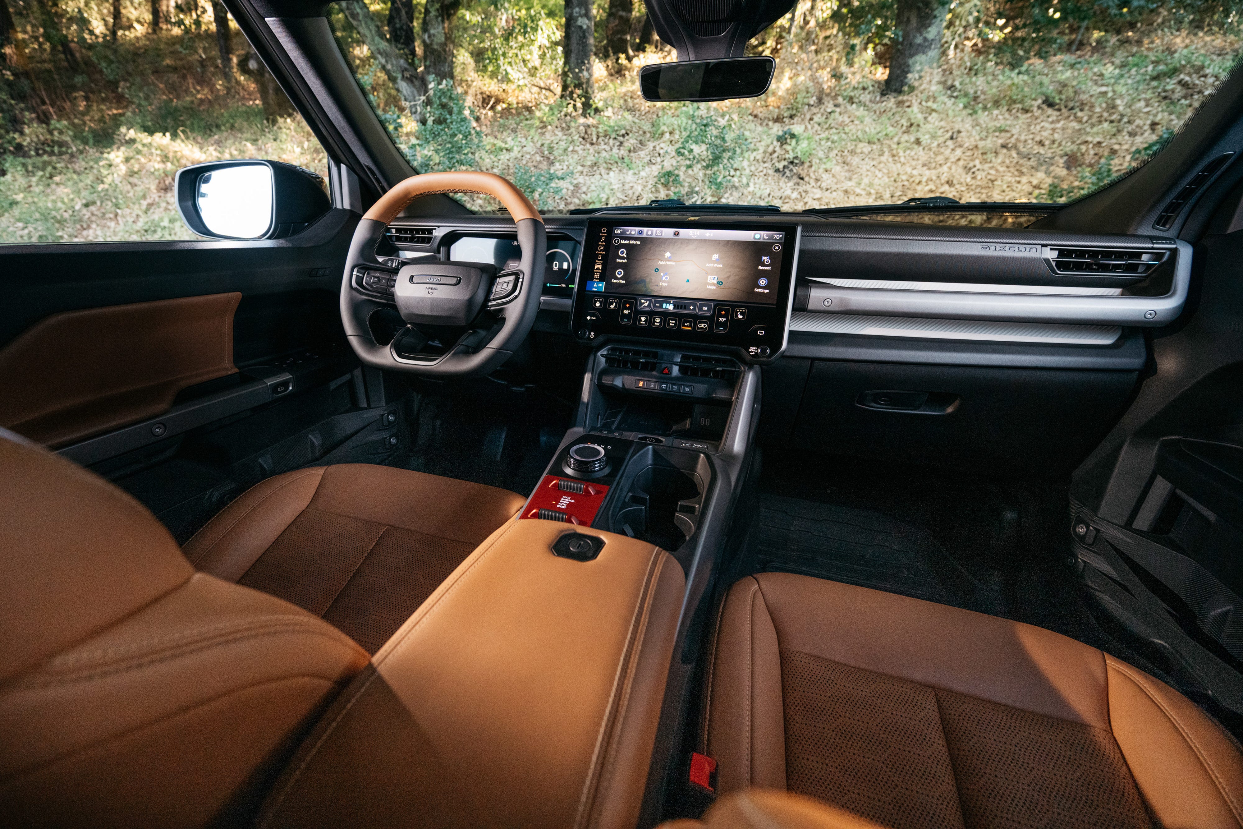 2026款Jeep Recon内饰首发,硬派电动越野新篇章