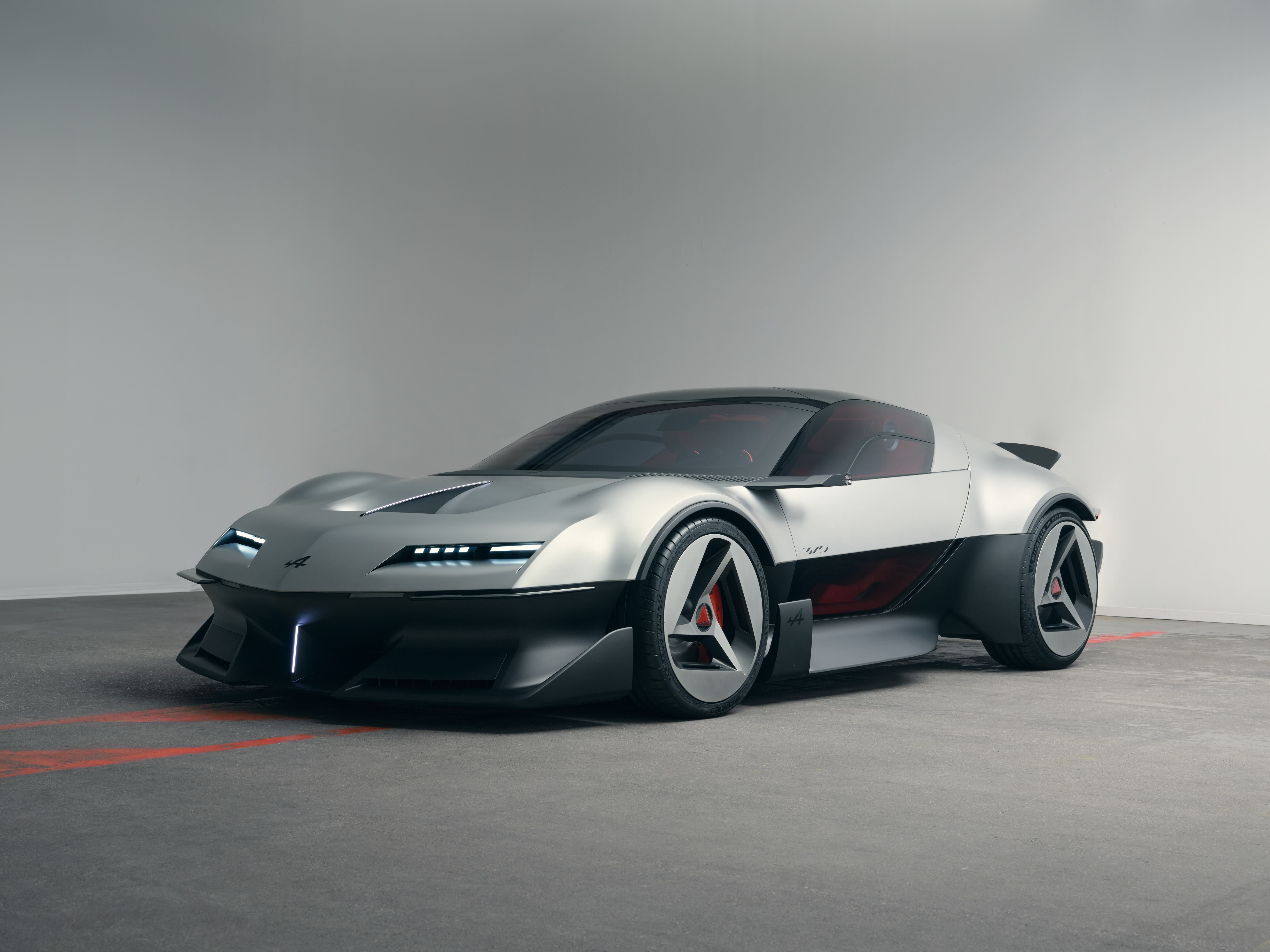 Alpine A310 Vision概念车亮相,预示未来量产电动跑车