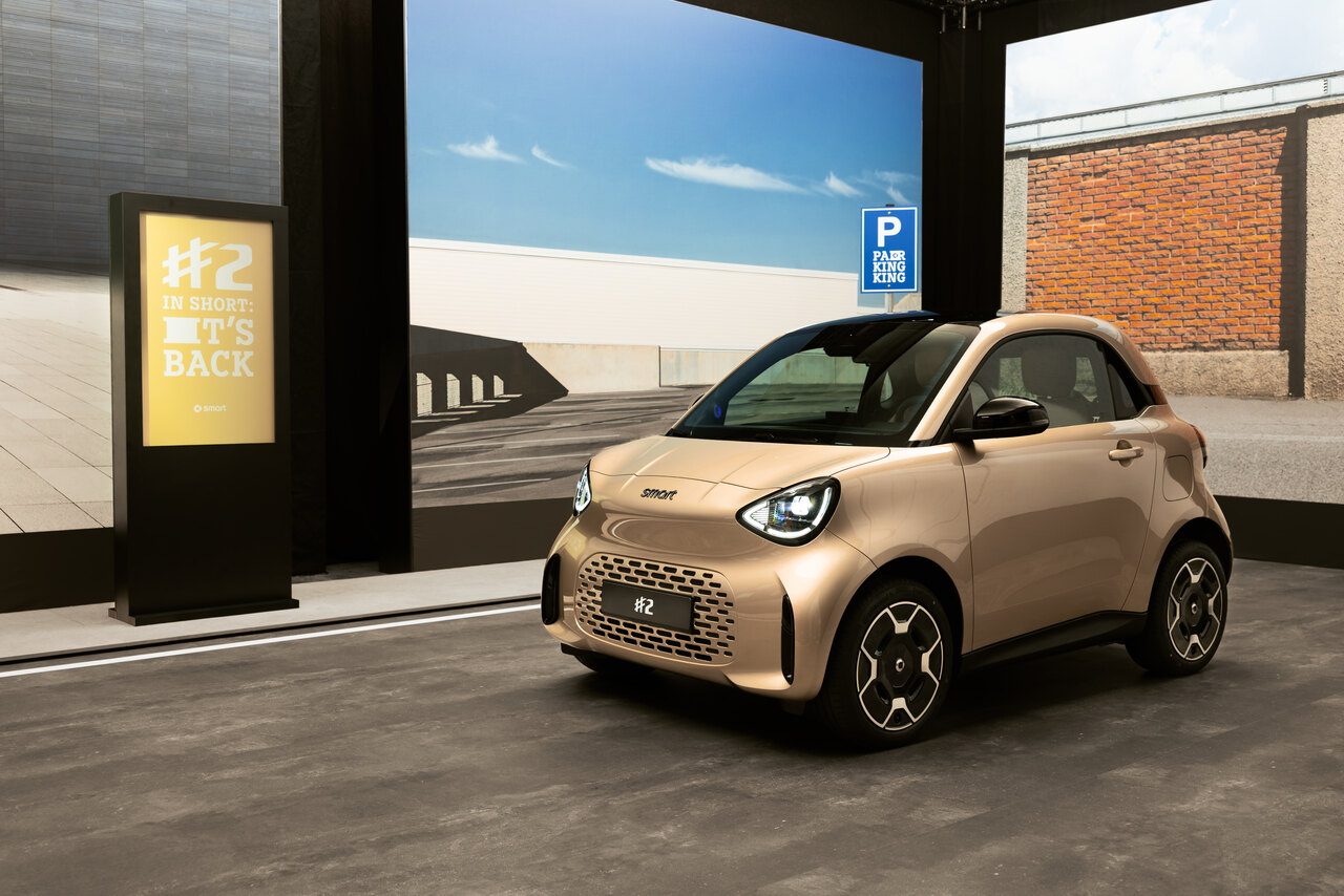 Smart #2复活电动双座车 4.2万元起续航290公里