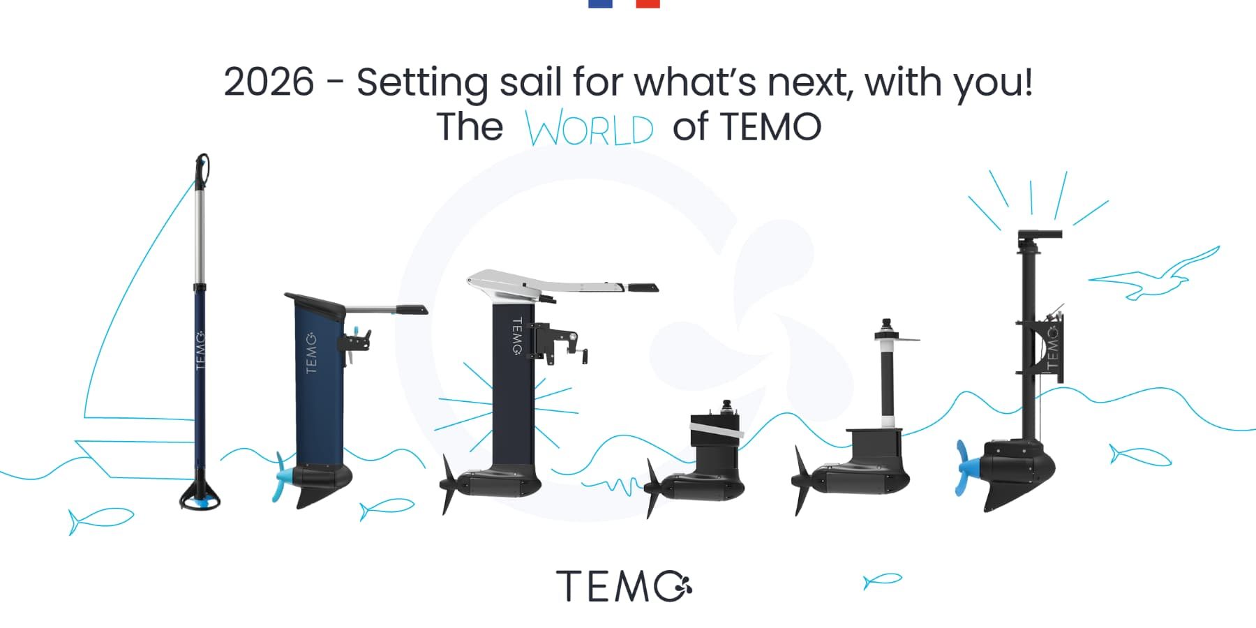 法国TEMO电动船用舷外机登陆美国,轻量帆船迎来新选择