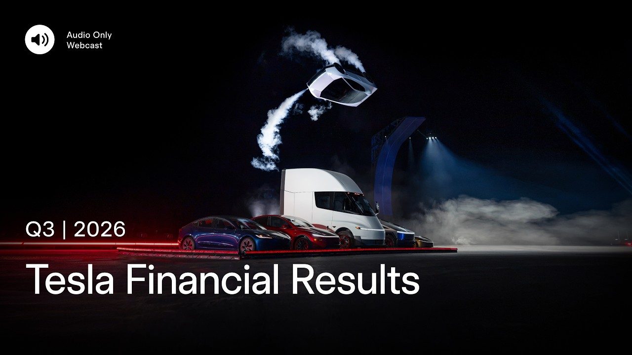 特斯拉Q3财报:毛利率回升,净利仍下滑