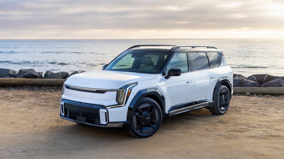 2027款起亚EV9扭矩提升,迎战丰田全新Highlander EV