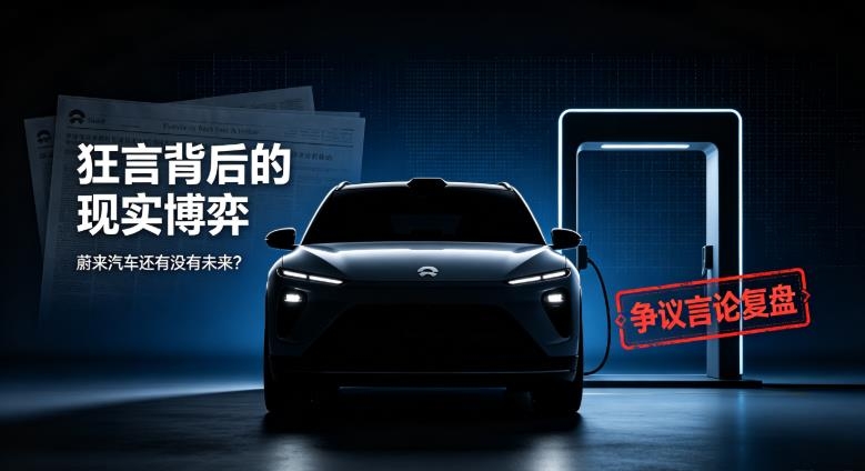 狂言背后的现实博弈:拆解蔚来汽车李斌三句争议言论